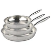 Polish Stainless Steel fry pan